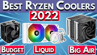 Best Ryzen 5000 Cooler 2022  Best Cooler for Ryzen 5600 5600x 5800X3D amp More [upl. by Otrebtuc]