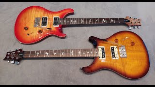 PRS Custom 24 Core vs SE comparison [upl. by River527]