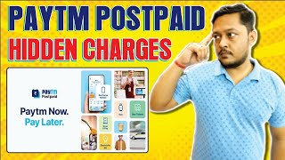 Paytm postpaid hidden changes  paytm postpaid money withdrawal charges [upl. by Ainival]