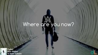 Faded  Alan Walker ft Iselin Solheim Lyrics HD [upl. by Klos702]