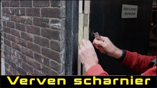 Timmertip 1543 Scharnieren mee verven of overslaan [upl. by Anawad]