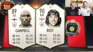 PRIME ICON CAMPBELL  ELITE FUT CHAMPIONS HIGHLIGHTS FIFA 19 Ultimate Team [upl. by Ymor211]