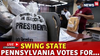 LIVE  US Elections 2024 Latest News  Harris Opens Big Lead Over Trump In Pennsylvania  N18G [upl. by Dragelin]