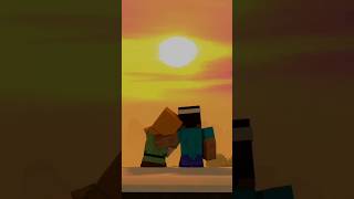 Minecraft A pure bond Steve and Alex minecraft [upl. by Alain]