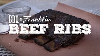 BBQ with Franklin Beef Ribs [upl. by Leahpar439]