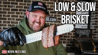 Low amp Slow Brisket on the Traeger Ironwood XL  Heath Riles BBQ [upl. by Lexis662]