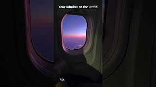 Youve got a window seat to the world traveltherapy windowseat adagiodreamvacations [upl. by Ier]