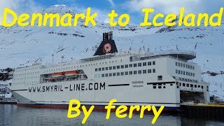 Denmark to Iceland ferry trip on MS Norrona [upl. by Ladd]