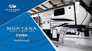 Walk Through the Newly Revised Montana High Country 335BH  Luxury Fifth Wheel Bunk House w Loft [upl. by Jemima730]