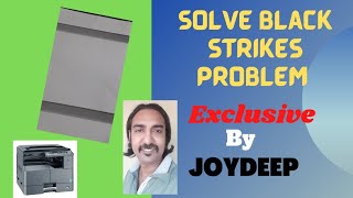 How to Solve Black Strikes on Photocopy  Kyocera Taskalfa  Technical Dost JOYDEEP  Hindi [upl. by Ddat]