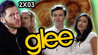 This episode is HEAVY  First time watching GLEE 2x03 Grilled Cheesus REACTION [upl. by Allac134]