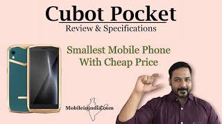 Cubot Pocket  Under 10000  Review  Cubot smallest phone [upl. by Nomit]