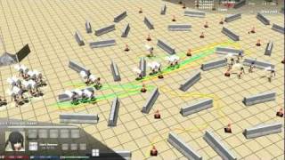 RTS A Pathfinding with squads [upl. by Idolem]