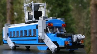 LEGO Battle Bus from Fortnite⎪A LEGO MOC [upl. by Eelyram]