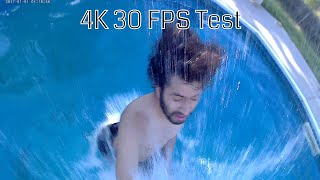 BeAngels Waterproof Action Camera Test 4K 30 fps [upl. by Champaigne]