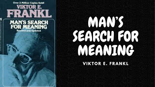 MANs SEARCH FOR MEANING FULL AUDIOBOOK [upl. by Mayes474]