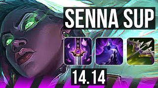 SENNA amp Ezreal vs ALISTAR amp KaiSa SUP  6k comeback 93k DMG 17522  EUW Grandmaster  1414 [upl. by Elnar]