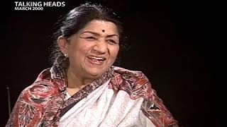 Talking Heads with Lata Mangeshkar March 2001 Full Interview [upl. by Eittam]