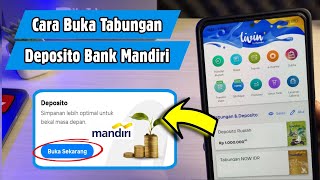 Keuntungan Deposito di Livin Mandiri  Cuma 5 Menit [upl. by Analahs850]