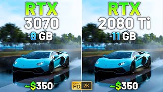 10 Games on RTX 3070 vs RTX 2080 Ti in 2023  1440p [upl. by Annie]