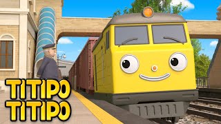 TITIPO TITIPO S1🚂  24 मिस्टर हर्ब के लिए मुश्किल भरा दिन।  Hindi Cartoons  टीटीपो टीटीपो हिंदी [upl. by Aym]