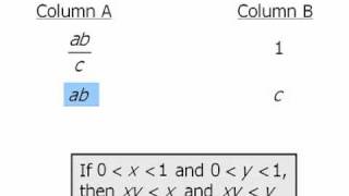 GRE Math Practice Algebra  Example 1 [upl. by Faso]