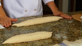 Homemade Bread 3  Shaping Loaves [upl. by Adabel]