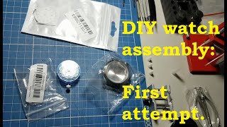 Build a Watch from parts ordered online First Attempt [upl. by Etnuahc743]