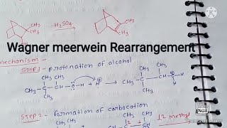 Wagner Meerwien Rearrangement [upl. by Gnuoy]