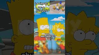 Los Simpson van a Disneyland 🏰👸🐭 T26 Ep10 P1  Los Simpson [upl. by Duhl]