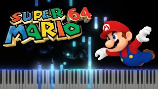 Dire Dire Docks from Super Mario 64  Piano Cover [upl. by Rollins559]