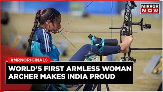 Asian Para Games 2023  Meet Sheetal Devi Worlds First Armless Archer To Win a Gold  English News [upl. by Llehcim908]