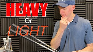 Dont Make These 2 Shaft Weight Mistakes  What Iron Shaft Weight is Best [upl. by Boak899]