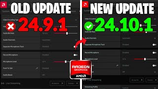 AMD Software Adrenalin Edition 24101  AMD 24101 New update  AMD Adrenalin 2024 Best Settings [upl. by Elleon]