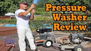 MiTM PRESSURE WASHER REVIEW What Is A Good Pressure Washer For Professional Painters [upl. by Feigin]