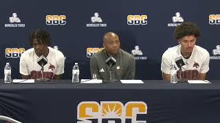 2024 Sun Belt Mens Basketball Championship Semifinals  Texas State [upl. by Merrel]