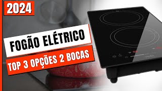 FOGÃO ELÉTRICO 2 BOCA com Melhor Custo Benefício de 2024  FOGÃO ELÉTRICO 2 BOCA 220v e 110v Barato [upl. by Tessler]