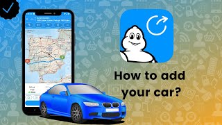 How to add your car on ViaMichelin GPS [upl. by Eenimod621]