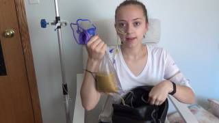 Setting up my feeding tube backpack [upl. by Reeba]