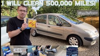 I will clean 500000 miles Cleaning and Fixing the Citroen Picasso PassThePicasso Part 2 [upl. by Atinaej334]