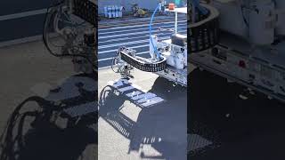 This machine can print road markings 10 times faster [upl. by Landrum]