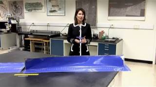 Chairman Hersman describes the fuselage skin section from Southwest flight 812 [upl. by Susanetta]