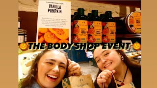 THE BODY SHOP VANILLA PUMPKIN LAUNCH EVENT VLOG [upl. by Armitage78]