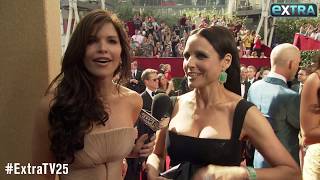 ‘Extra’ Vault Lauren Sanchez Interviews Al Pacino and Julia LouisDreyfus at 2010 Emmys [upl. by Auhs77]