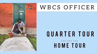 WBCS Officer’s Quarter Tour Bengali Government Quarter Tour  HomeTour SimplySamsad [upl. by Ahtnams]