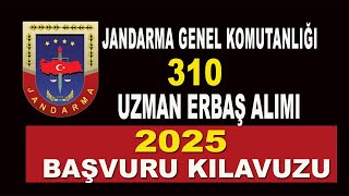 JANDARMA GENEL KOMUTANLIĞI 310 UZMAN ERBAŞ ALIMI [upl. by Benjie]