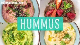 ROMMELSBACHER Multi Zerkleinerer 🍴🫒 4 Hummus Varianten 😋 MZ 400  MZ 500 [upl. by Granthem]