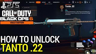 How to Get Tanto 22 SMG BO6 Tanto 22 Unlock BO6  How to Unlock Tanto 22 BO6 Tanto 22 SMG [upl. by Ytitsahc]