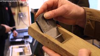 Interviewing Niwaki about how to set up a Japanese hand plane [upl. by Adan]