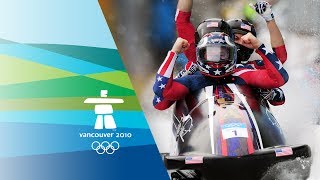 USA Win 4Man Bobsleigh Gold  Vancouver 2010 Winter Olympics [upl. by Luing]